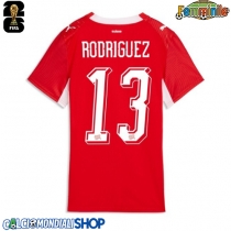 Maglie da calcio Svizzera Ricardo Rodriguez #13 Prima Maglia Femminile Mondiali 2026  Manica Corta